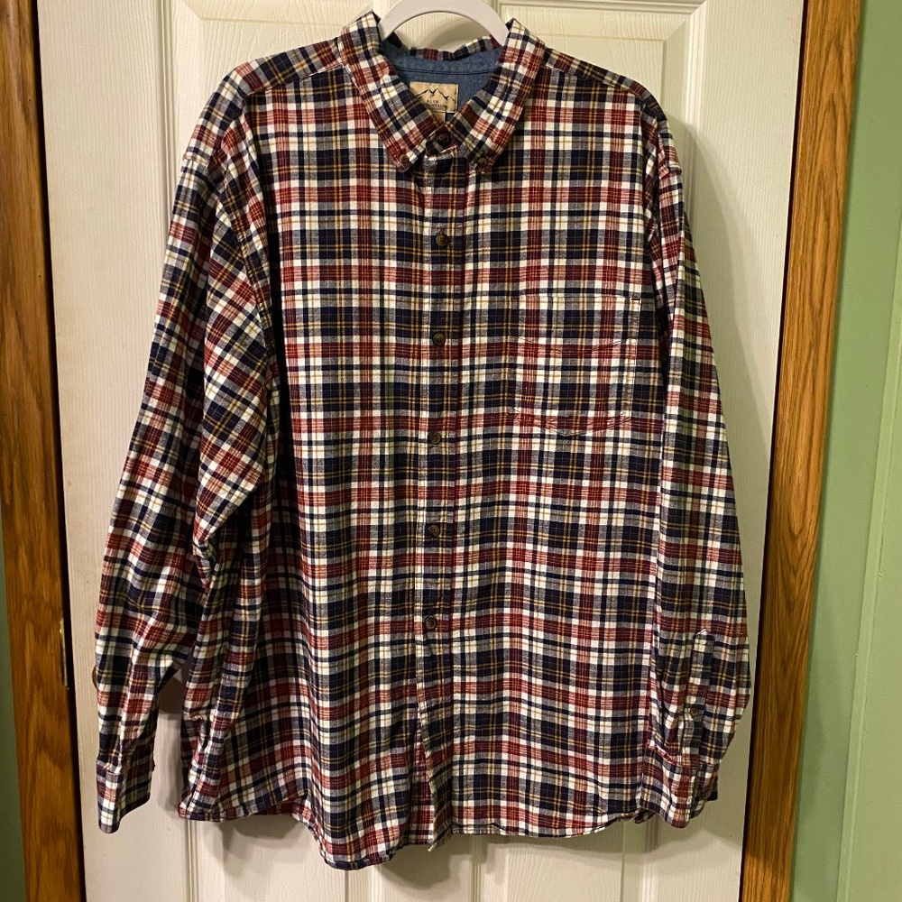 Blue Mountain Men’s tall flannel